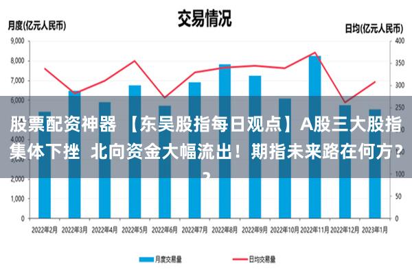 股票配资神器 【东吴股指每日观点】A股三大股指集体下挫  北向资金大幅流出！期指未来路在何方？