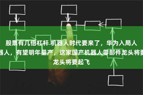 股票有几倍杠杆 机器人时代要来了，华为入局人形机器人，有望明年量产，这家国产机器人零部件龙头将要起飞