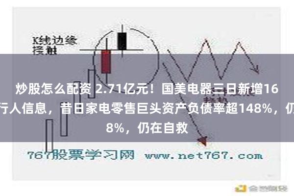 炒股怎么配资 2.71亿元！国美电器三日新增16条被执行人信息，昔日家电零售巨头资产负债率超148%，仍在自救